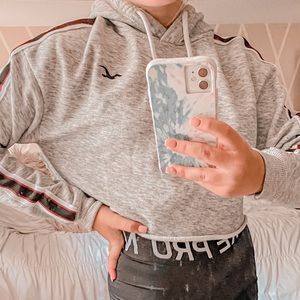 Cropped Hollister Hoodie